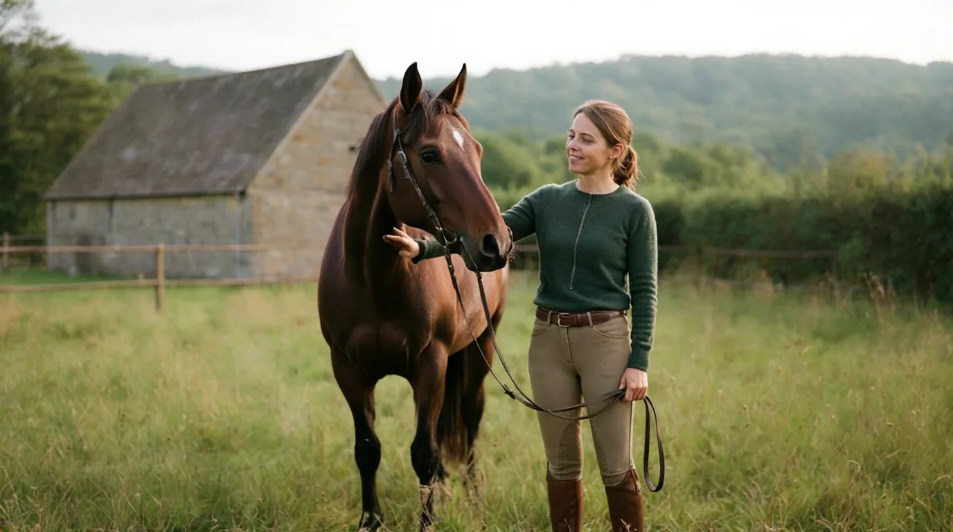 Cours d'équitation à Les Trois-Saints, Corrèze