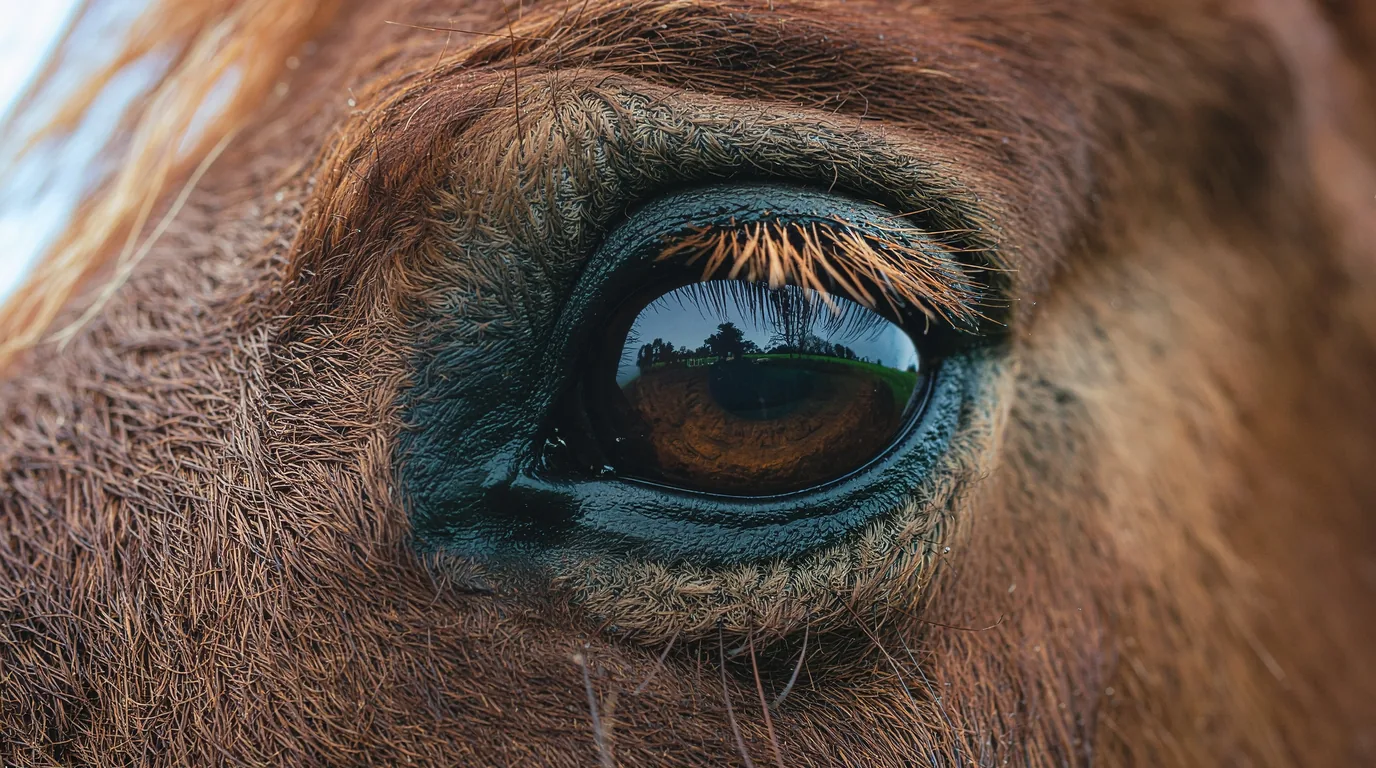 Un regard de cheval au Haras de La Bourdarias, Les Trois-Saints